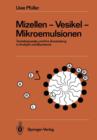 Mizellen - Vesikel - Mikroemulsionen - Book