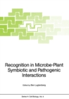 Recognition in Microbe-Plant Symbiotic and Pathogenic Interactions - eBook