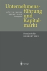 Unternehmensfuhrung und Kapitalmarkt - Book