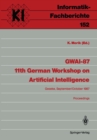 GWAI-87 11th German Workshop on Artificial Intelligence : Geseke, September 28-October 2, 1987 Proceedings - eBook