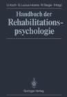 Handbuch der Rehabilitationspsychologie - Book