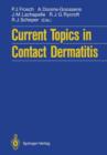 Current Topics in Contact Dermatitis - Book