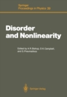 Disorder and Nonlinearity : Proceedings of the Workshop J.R. Oppenheimer Study Center Los Alamos, New Mexico, 4-6 May, 1988 - eBook