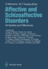 Affective and Schizoaffective Disorders : Similarities and Differences - Book