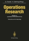 Operations Research : Beitrage zur quantitativen Wirtschaftsforschung - eBook