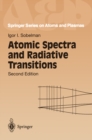 Atomic Spectra and Radiative Transitions - eBook