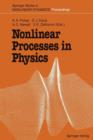 Nonlinear Processes in Physics : Proceedings of the III Potsdam - V Kiev Workshop at Clarkson University, Potsdam, NY, USA, August 1-11, 1991 - Book