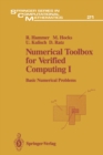 Numerical Toolbox for Verified Computing I : Basic Numerical Problems Theory, Algorithms, and Pascal-XSC Programs - eBook