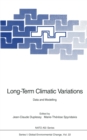 Long-Term Climatic Variations : Data and Modelling - eBook