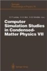 Computer Simulation Studies in Condensed-Matter Physics VII : Proceedings of the Seventh Workshop Athens, GA, USA, 28 February - 4 March 1994 - Book