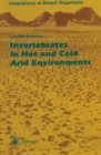 Invertebrates in Hot and Cold Arid Environments - Book