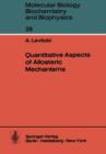 Quantitative Aspects of Allosteric Mechanisms - Book