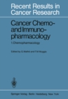 Cancer Chemo- and Immunopharmacology : 1. Chemopharmacology - eBook