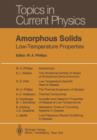 Amorphous Solids : Low-Temperature Properties - Book