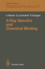 X-Ray Spectra and Chemical Binding - Book