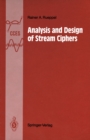Analysis and Design of Stream Ciphers - eBook