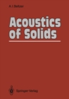 Acoustics of Solids - eBook