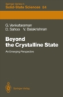 Beyond the Crystalline State : An Emerging Perspective - eBook