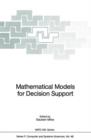 Mathematical Models for Decision Support - Book