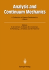 Analysis and Continuum Mechanics : A Collection of Papers Dedicated to J. Serrin on His Sixtieth Birthday - eBook