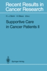 Supportive Care in Cancer Patients II - eBook