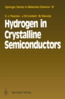 Hydrogen in Crystalline Semiconductors - eBook