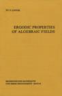 Ergodic Properties of Algebraic Fields - Book