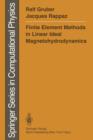 Finite Element Methods in Linear Ideal Magnetohydrodynamics - Book