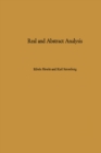 Real and Abstract Analysis : A modern treatment of the theory of functions of a real variable - eBook