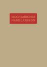 Biochemisches Handlexikon : VII. Band Gerbstoffe, Flechtenstoffe, Saponine, Bitterstoffe, Terpene, AEtherische OEle, Harze, Kautschuk - Book