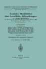 AErztliche Merkblatter UEber Berufliche Erkrankungen : Unter Besonderer Berucksichtigung Der Verordnung Des Reichsarbeitsministers Vom 11. Februar 1929 UEber Ausdehnung Der Unfallversicherung Auf Beru - Book