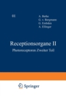 Receptionsorgane II : Photoreceptoren Zweiter Teil - Book