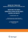 Bericht UEber Die Siebenundvierzigste Zusammenkunft Der Deutschen Ophthalmologischen Gesellschaft in Heidelberg 1928 - Book