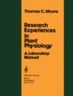 Research Experiences in Plant Physiology : A Laboratory Manual - eBook