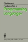 Fundamentals of Programming Languages - eBook