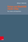 Petrus van Mastricht (1630-1706): Text, Context, and Interpretation - eBook