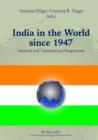 India in the World since 1947 : National and Transnational Perspectives - eBook