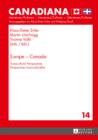 Europe - Canada : Transcultural Perspectives- Perspectives transculturelles - eBook