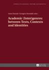 Academic (Inter)genres: between Texts, Contexts and Identities - eBook