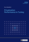Privatization Performance in Turkey - eBook