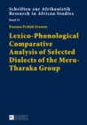 Lexico-Phonological Comparative Analysis of Selected Dialects of the Meru-Tharaka Group - eBook
