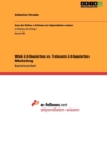 Web 2.0-Basiertes vs. Telecom 2.0-Basiertes Marketing - Book
