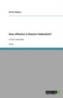 How Effective Is Russion Federalism? - Book