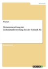 Weiterentwicklung Der Lieferantenbewertung Bei Der Schmidt AG - Book
