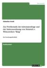 Zur Problematik der Adressatenfrage und der Satirezuordnung von Heinrich v. Wittenwilers Ring : Ein Forschungsuberblick - Book
