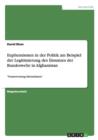 Euphemismen in der Politik am Beispiel der Legitimierung des Einsatzes der Bundeswehr in Afghanistan : Verantwortung ubernehmen - Book