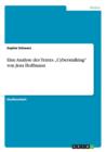 Eine Analyse Des Textes "cyberstalking Von Jens Hoffmann - Book