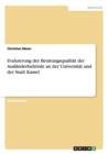 Evaluierung der Beratungsqualitat der Auslanderbehoerde an der Universitat und der Stadt Kassel - Book