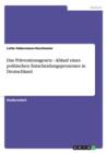 Das Praventionsgesetz - Ablauf eines politischen Entscheidungsprozesses in Deutschland - Book