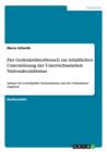 Der Gedenkstattenbesuch zur inhaltlichen Unterstutzung der Unterrichtseinheit Nationalsozialismus : Anhand der Gedenkstatte Sachsenhausen und der vorhandenen Angebote - Book